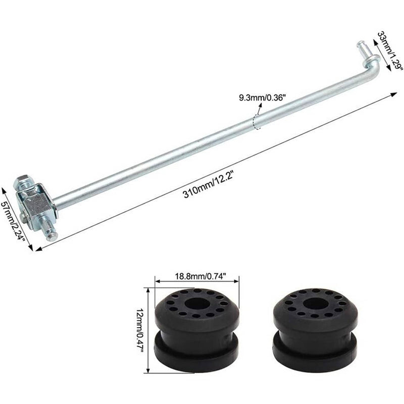 Transfer Case Shifter Linkage & Grommet Bushings for 02-05 Dodge Ram 4WD