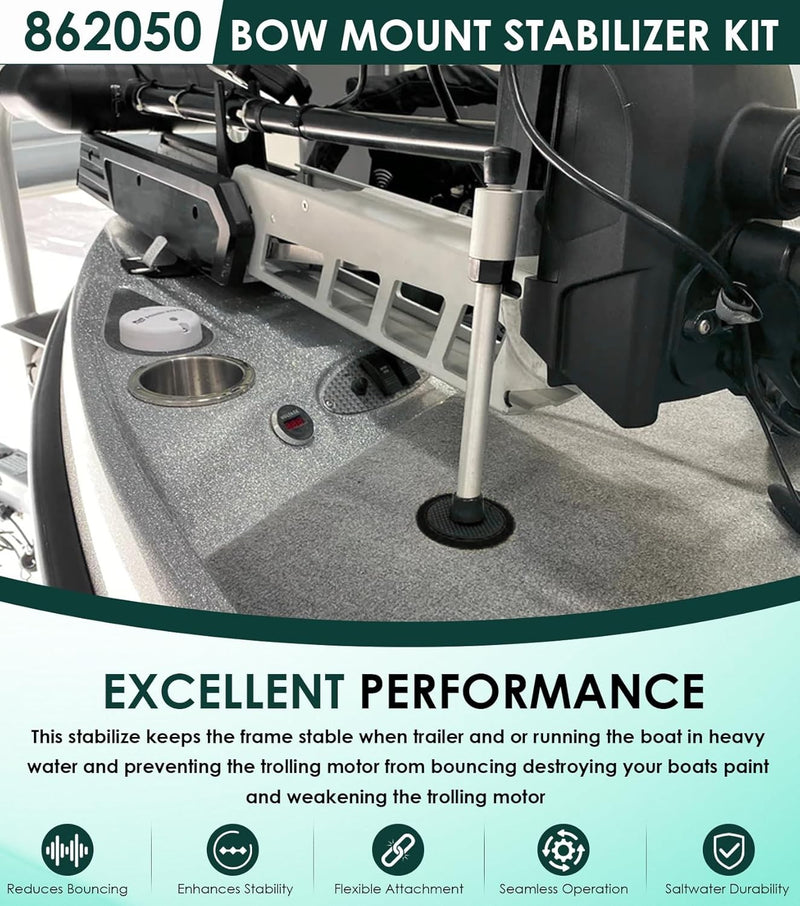 1862050 Stabilizer Kit for Minn Kota Ultrex Fortrex MKA-50 Trolling Motor