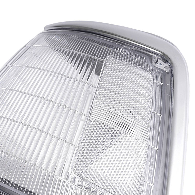 DURAFORCE Clear Corner Lights Bumper Signal Lights for Toyota Pickup 1992-1995 2WD