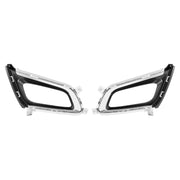 DURAFORCE Halogen Fog Lights with Bezel Chrome Trim for Kia Optima 2014 2015 RH LH Pair