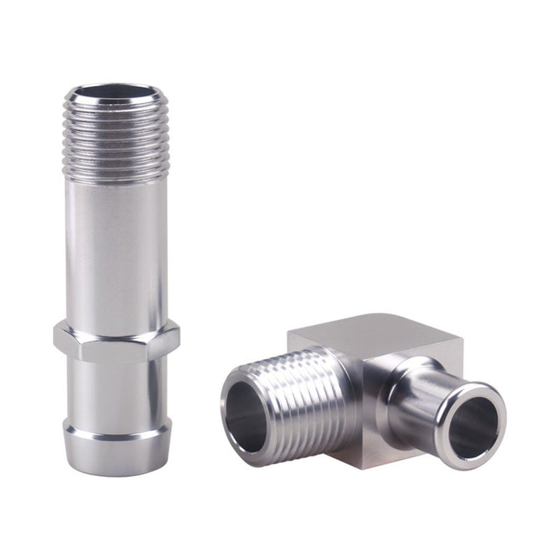 Heater Hose Fitting 3/4'' Water Pump 5/8'' 90 Degree Intake Alum 4530/9514x for