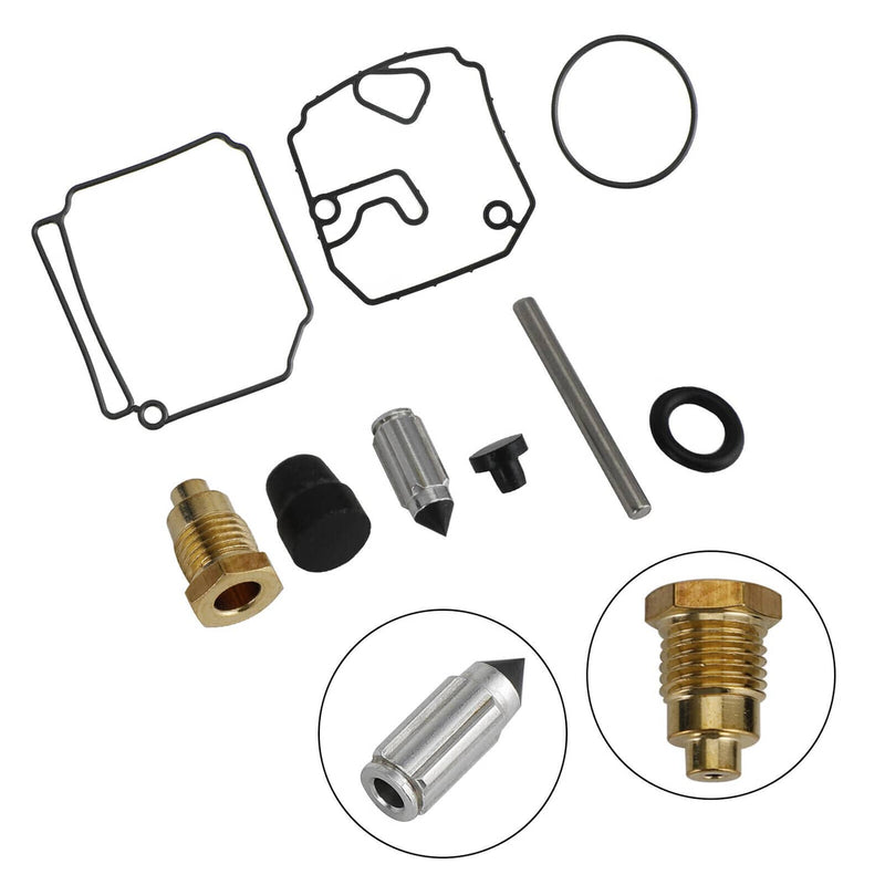 DURAFORCE 6H1-W0093-10-00 Carburetor Rebuild Kit for Yamaha 75 80 90 HP 2-Stroke