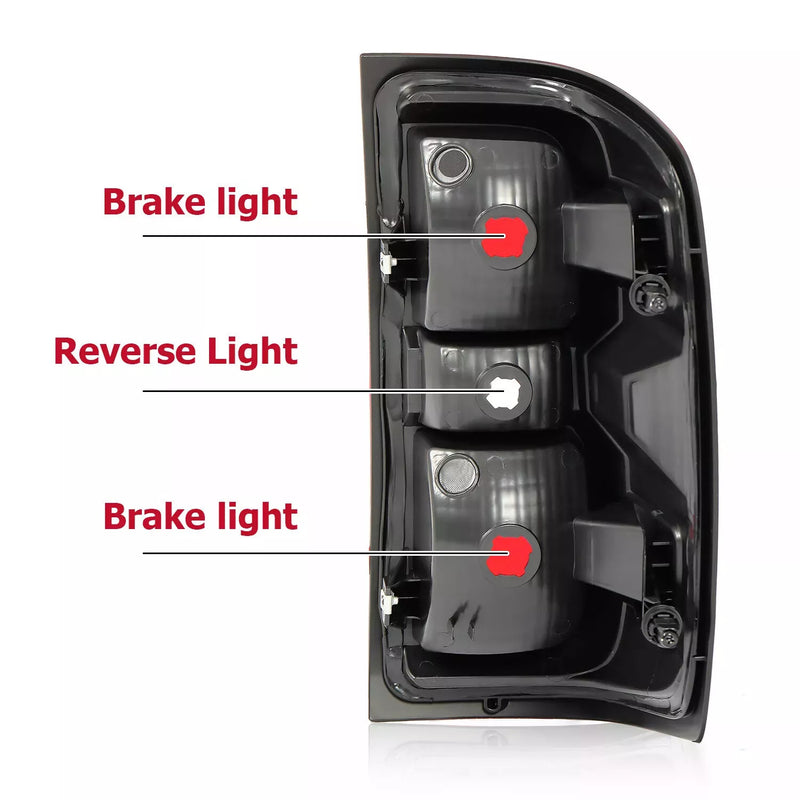 Tail Light Brake Lamp Driver Left Side for Chevy Silverado 2014-2019 1500 2500