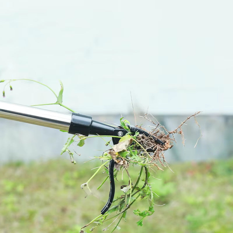 Stand Up Weeder Puller Weed Tool with Handle Garden Root Remover