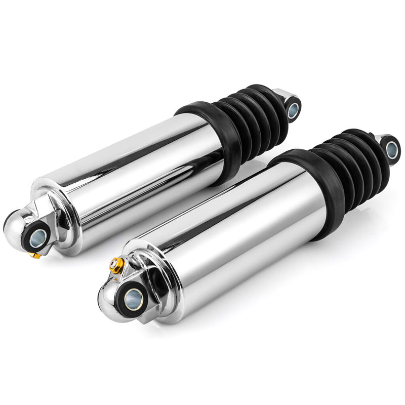 Road King FLHR Chrome Lowering 12" Air Shocks for Harley 1980-2017
