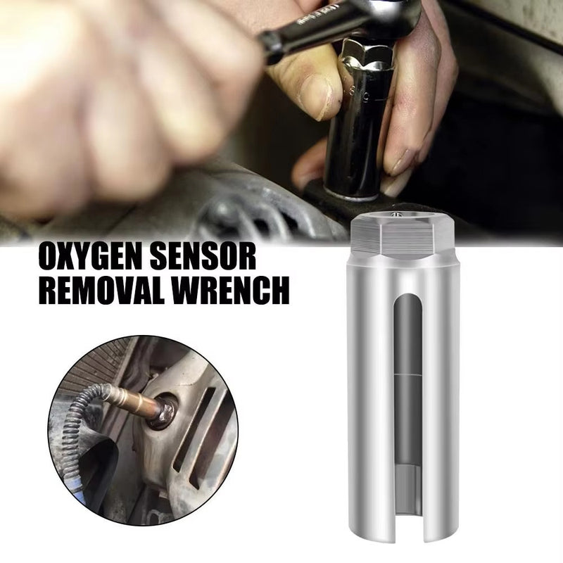 7/8" 22mm O2 Oxygen Sensor Socket Wrench 1/2" Driver Offset Remover Tool