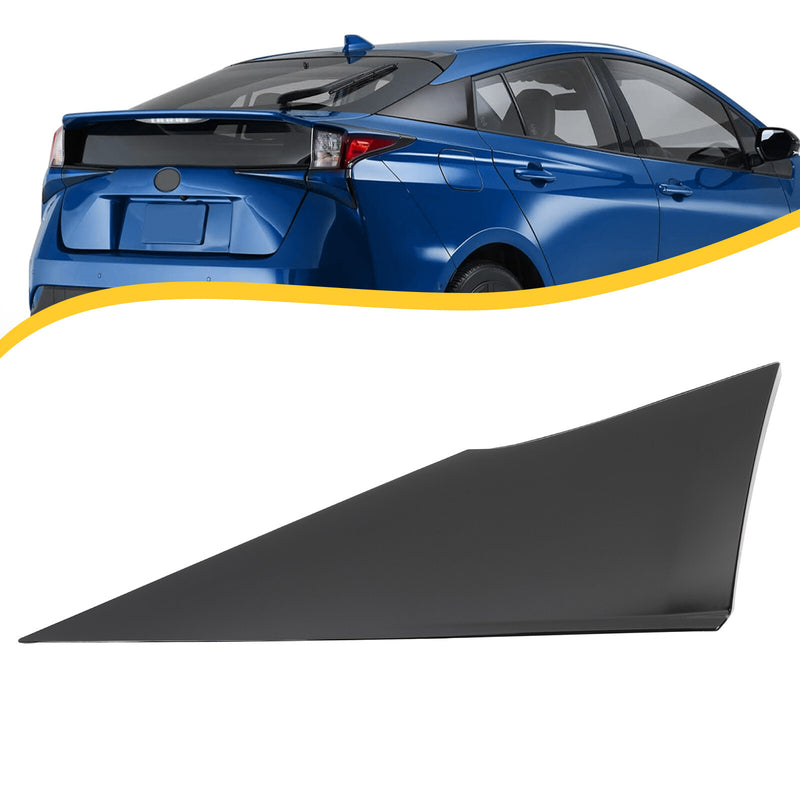 Rear Right Quarter Molding Triangular Cover Plate for Toyota Prius 2016-2022