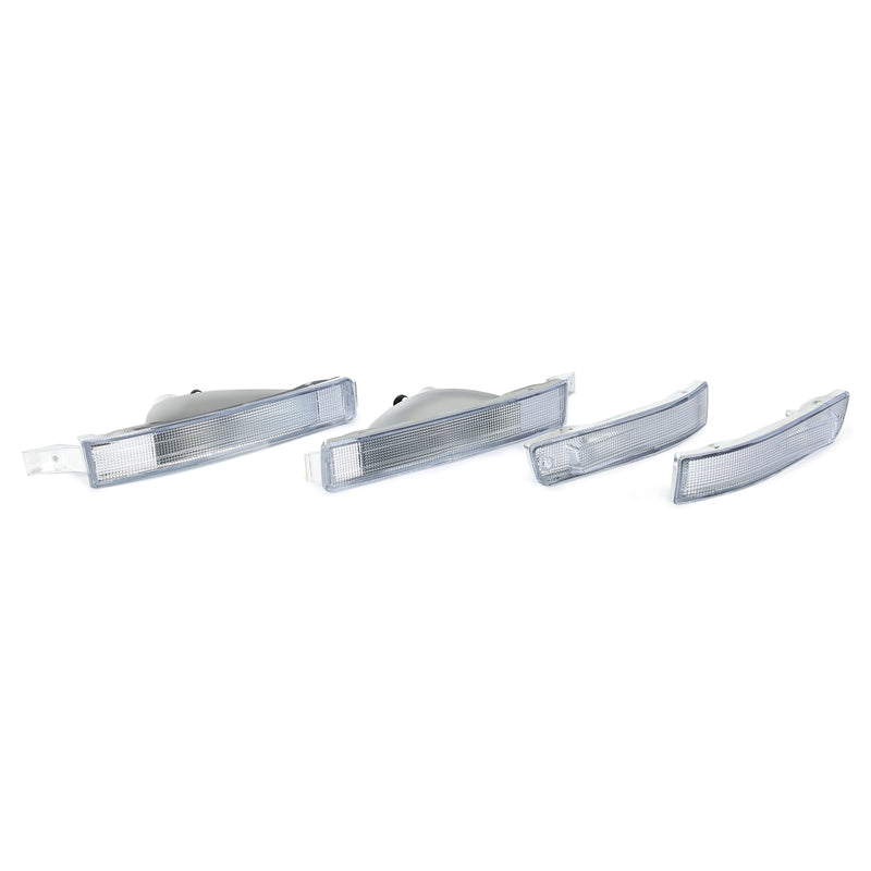 Front Bumper Signal Light Clear Lens Left Right for Lexus LS400 1990-1994