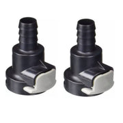 DURAFORCE 8838HF6 Universal Sprayless Marine Fuel Connector Female for 1/4 NPT 2pcs