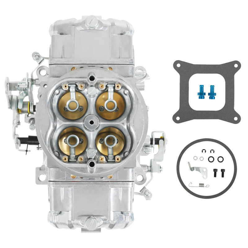 BR-67201 850CFM 4 Barrel Race Carburetor Double Pumper Mechanical