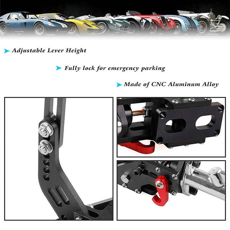 Aluminum Hydraulic Handbrake Drift Racing Car Parking Brake Universal