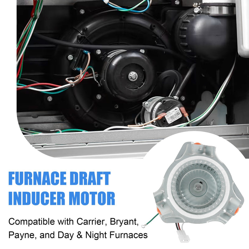 HC21ZE127A Draft Inducer Motor Assembly for Jakel Carrier Bryant 326628-763