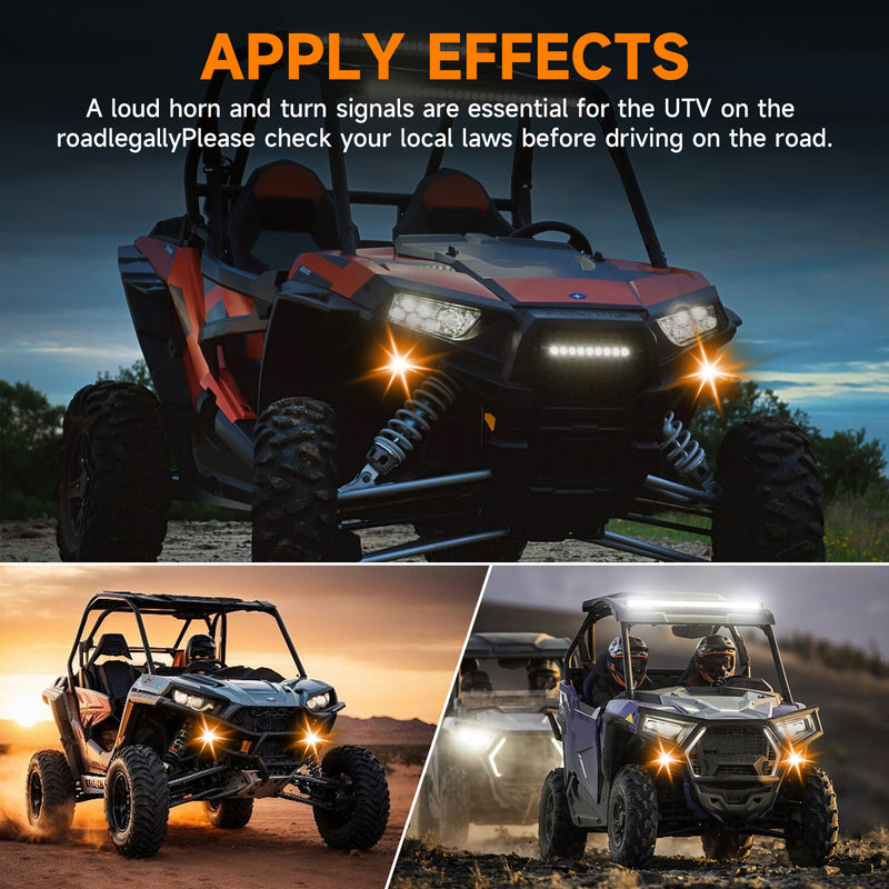 Turn Signal Horn Street Legal Kit Plug & Play for 2019+ Polaris Ranger 1000 XP