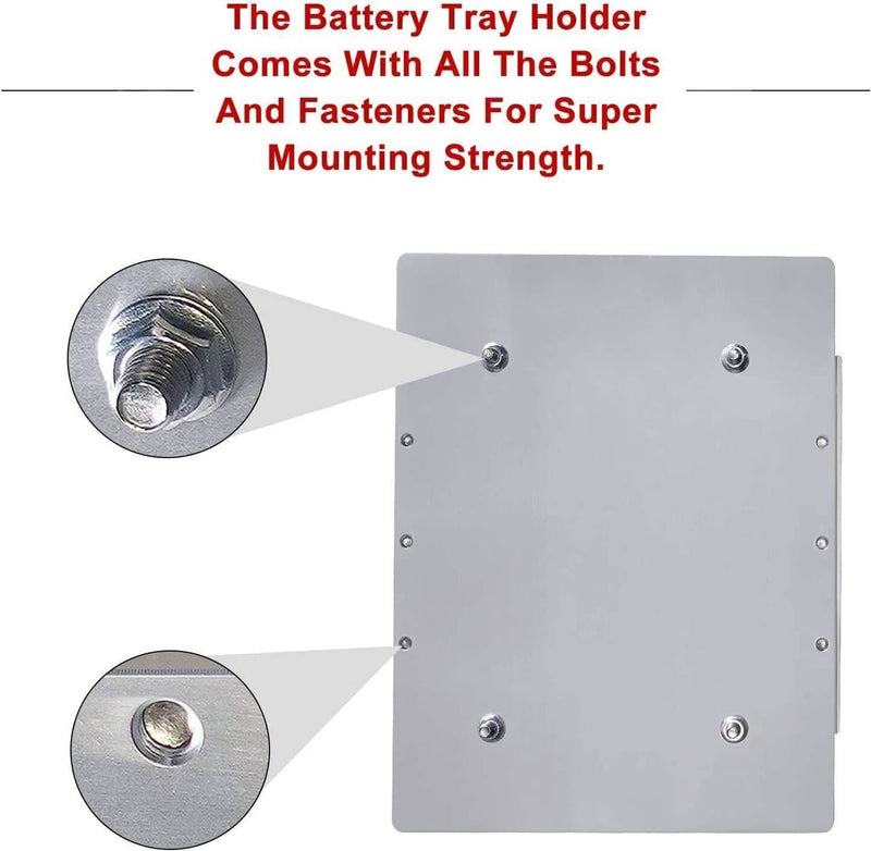 Optima 34 78 Battery Mounting Tray Kit Hold Down Bracket Relocation