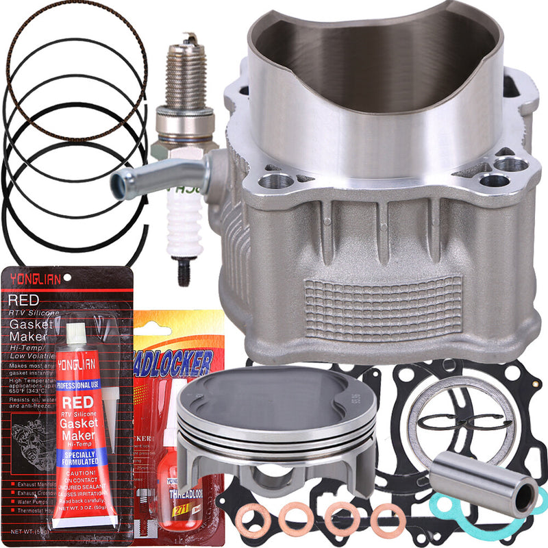 12.3:1 Cylinder Piston Gasket Top End Kit for Suzuki LTZ400 03-14 DRZ400 00-05