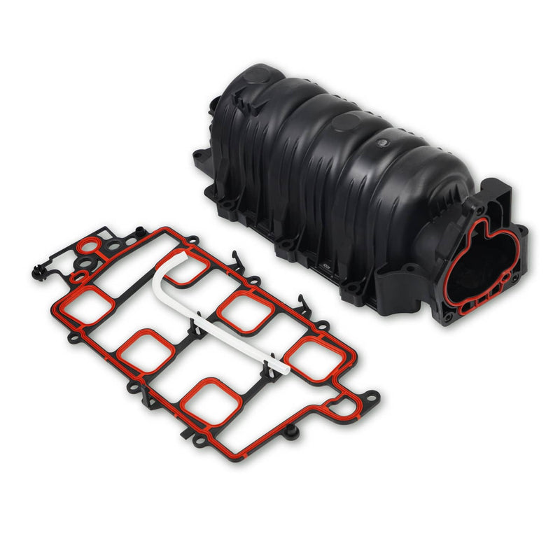 Black Upper Intake Manifold + Gasket for Chevy Buick Olds 3800 3.8L V6 95-05