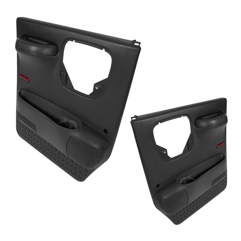DURAFORCE Interior Gray Door Panel Trim for Chevy Kodiak for GMC Topkick 2003-2009 2DR