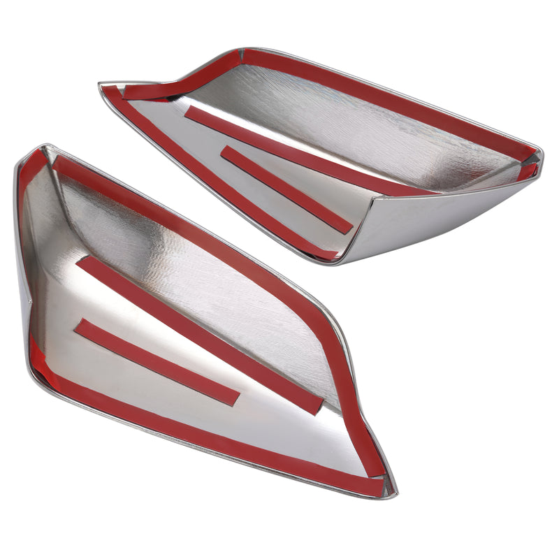 Chrome Mirror Covers Driver Passenger Side for Chevy Malibu 2016-2025 LH RH