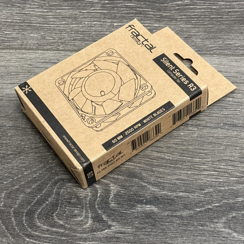 Silent Series R3 60mm Case Fan for Fractal Design Quiet Cooling 3 Pin Connector