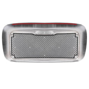 DURAFORCE Front Grille With Bug Screen Chrome Mesh Style for Freightliner Columbia 00-12