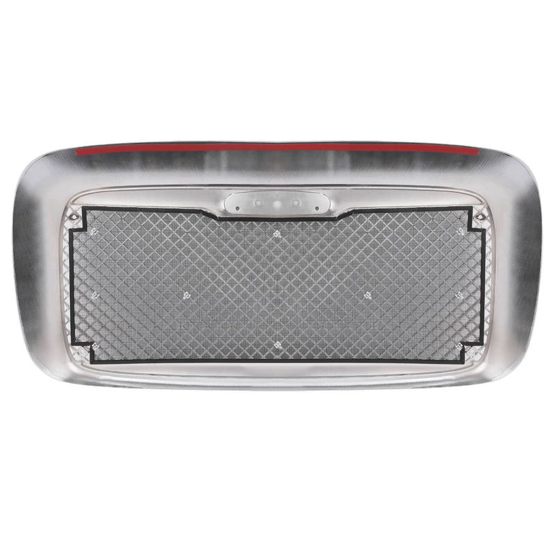 DURAFORCE Front Grille With Bug Screen Chrome Mesh Style for Freightliner Columbia 00-12