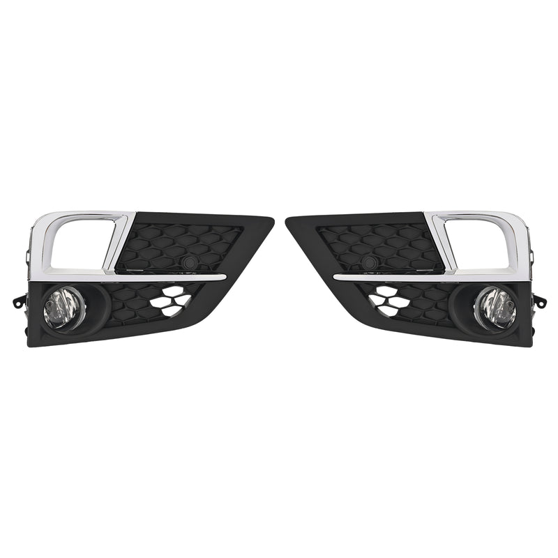 Front Bumper Fog Lamp Bezel Chrome Trim for Honda Odyssey 2018-2020 Set