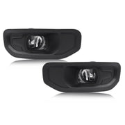 DURAFORCE Pair Fog Lights With Bezels for Ram 1500 2019-2024 Front Driver Passenger Side