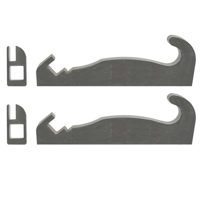 2pcs Steel Quick Attach Bracket 1-1/2" for Cat Fusion Coupler Loader Mounts