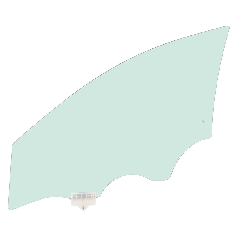 DURAFORCE 82420C2000 Right Front Door Window Glass Light Green for Hyundai Sonata 2015-19