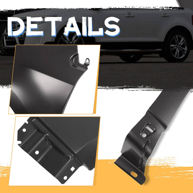 DURAFORCE Fender for Ford Edge Limited SE SEL Sport 2011-2014 Front Driver Left Side Steel