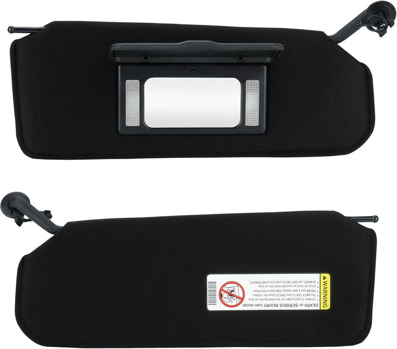 Updated Sun Visors Sun Shades with Bright LED Light for 1997-2004 Corvette C5 Pa