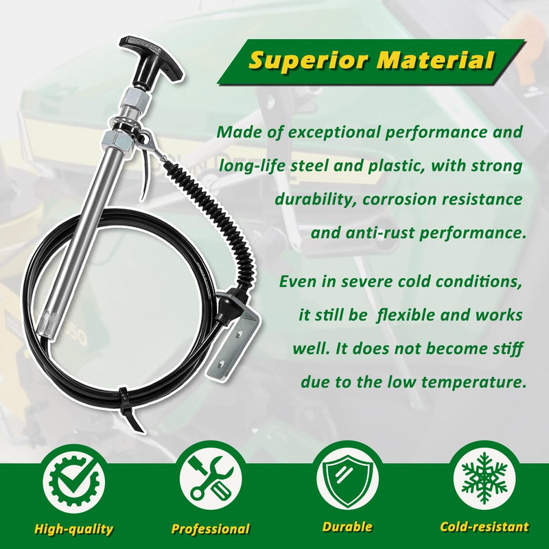 AM134404 Spout Control Input Cable Replaces for John Deere Chute Deflector