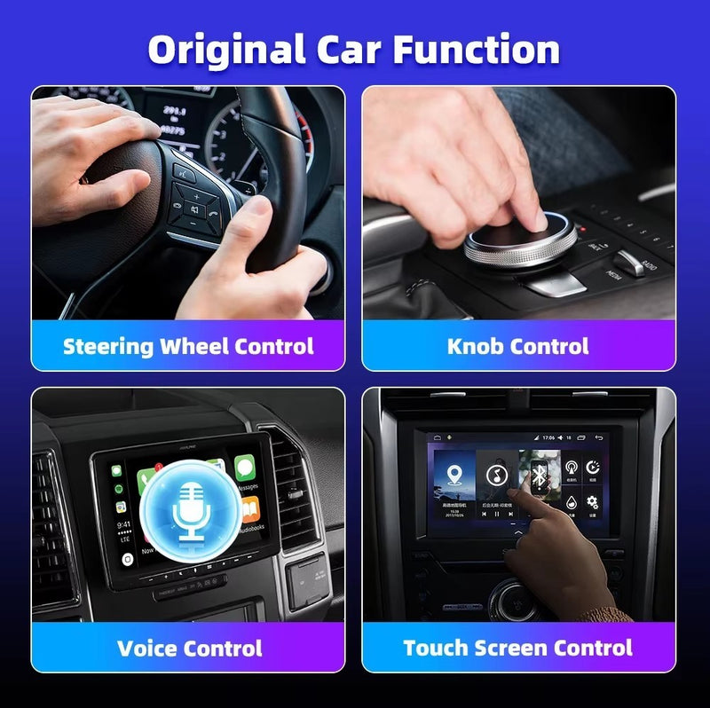Mini Wireless CarPlay Adapter for Android Auto Apple USB Car Dongle Connect Box