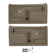 DURAFORCE Pair Inner Door Panels Replacement for Ford Truck Bronco 80-86