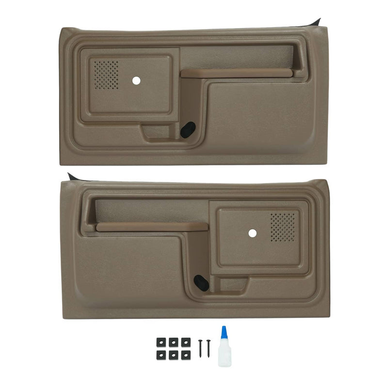 DURAFORCE Pair Inner Door Panels Replacement for Ford Truck Bronco 80-86