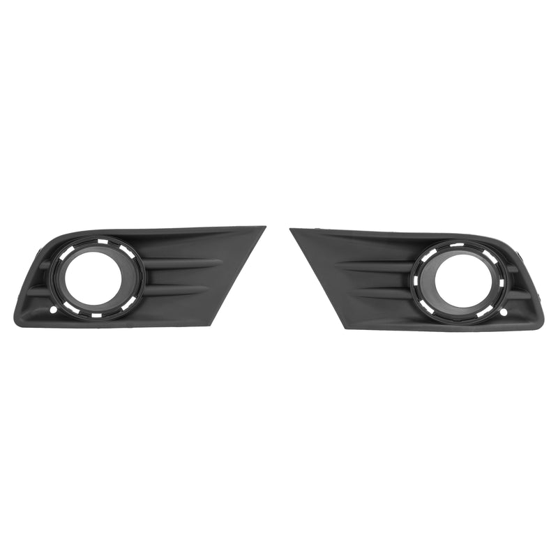 Left Right Fog Light Cover Bezel With Chrome Ring Trim for Honda Pilot 2012-2015