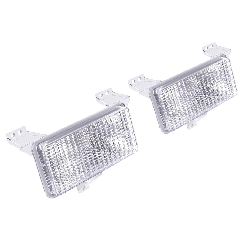 Turn Signal Corner Park Lights for Chevy for GMC Pickup Truck 1983-1991 Pair