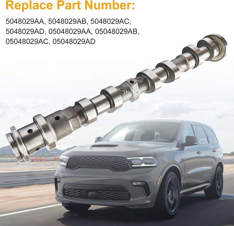 5048029AC Exhaust Camshaft Left for Chrysler Dodge Jeep Ram 1500 3.6L 2017-2023