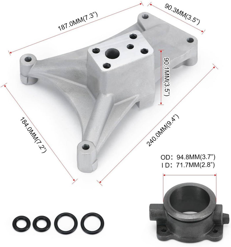 Non EBPV Turbo Pedestal Exhaust Housing for Ford 7.3L Powerstroke Diesel 94-97
