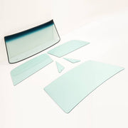 DURAFORCE Glass Windshield Vent Door Back Green Windows for Ford Mustang Fastback 1967-68