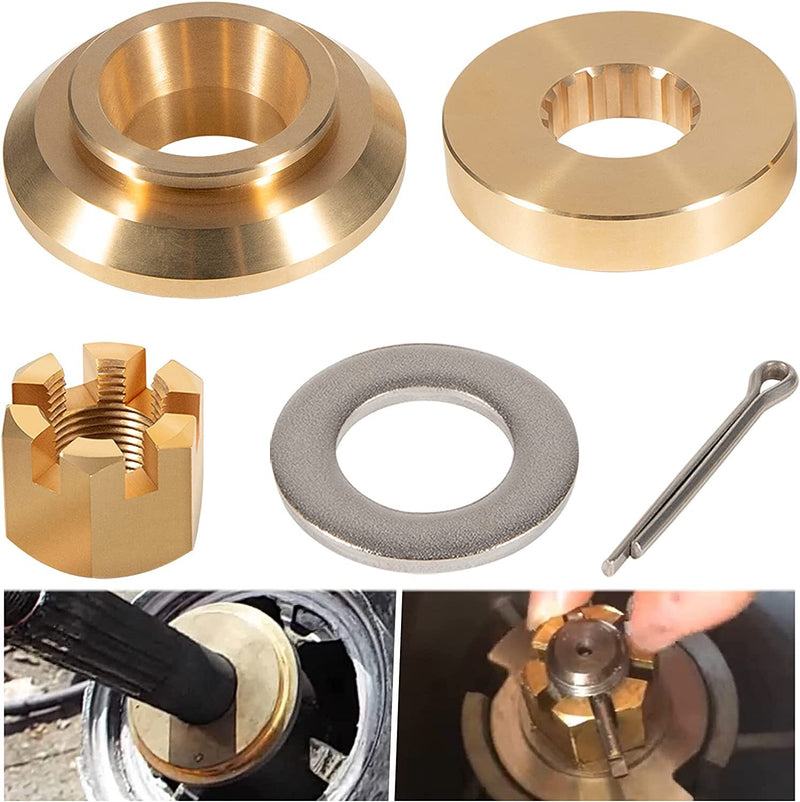 150-300HP Propeller Hardware Kit Thrust Washer Spacer Nut for Yamaha Outboard