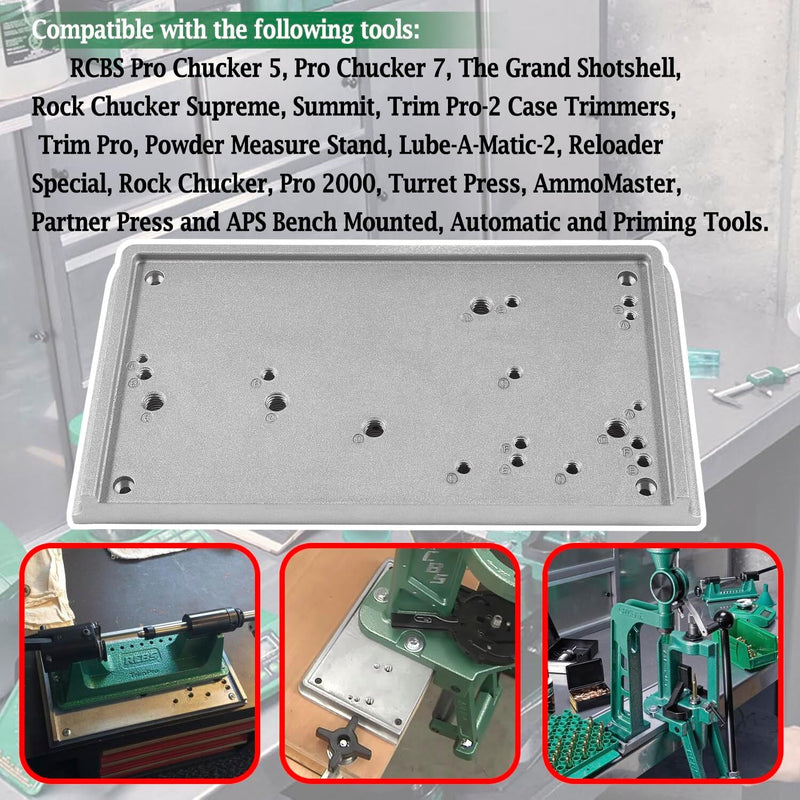 9206 Shell Holder Accessory Base Plate-3 9282 for RCBS Presses Tools