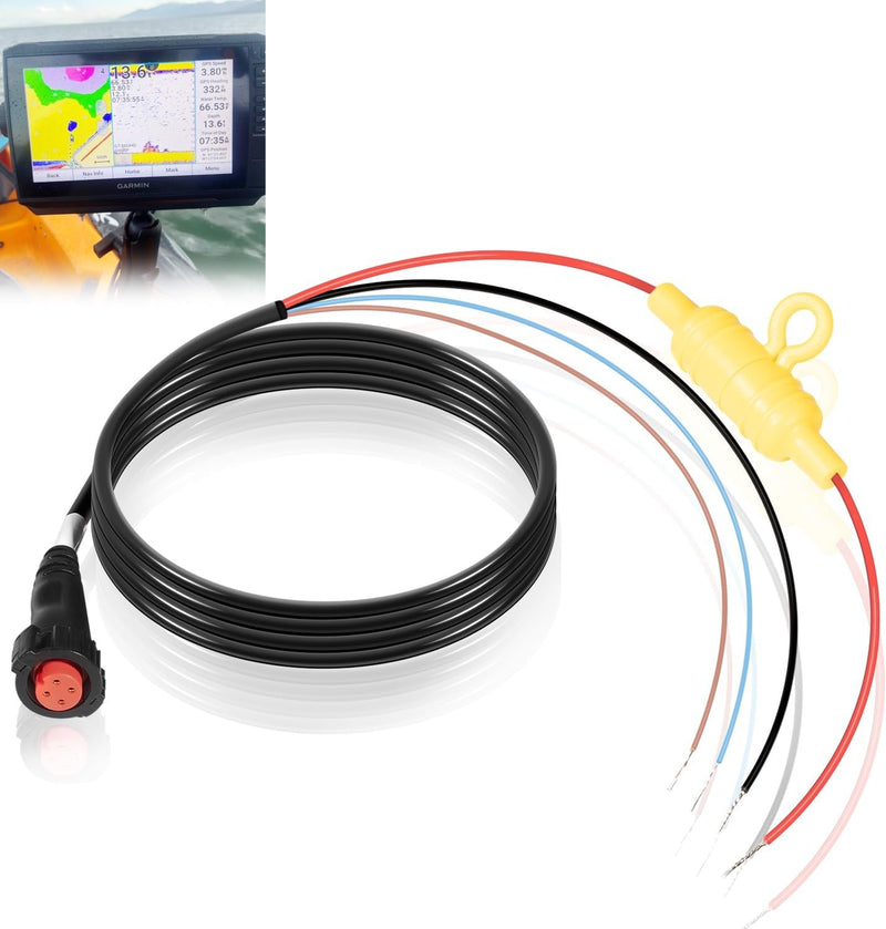 010-12938-00 Power Cable 4-Pin for Garmin EchoMAP Ultra 2 102 106 122 126sv