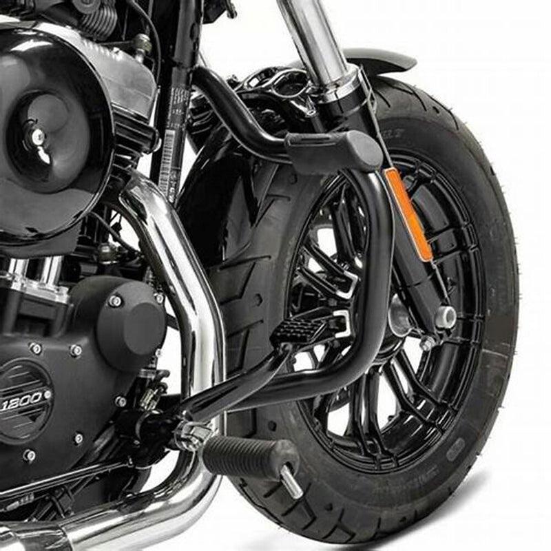 Mustache Engine Guard Crash Bar for Harley Sportster Custom 883 1200