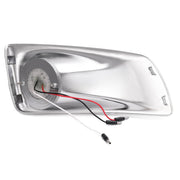 DURAFORCE Left LED Fog Light Lamp with Chrome Bezel Clear Lens for Kenworth T660 2007-2017