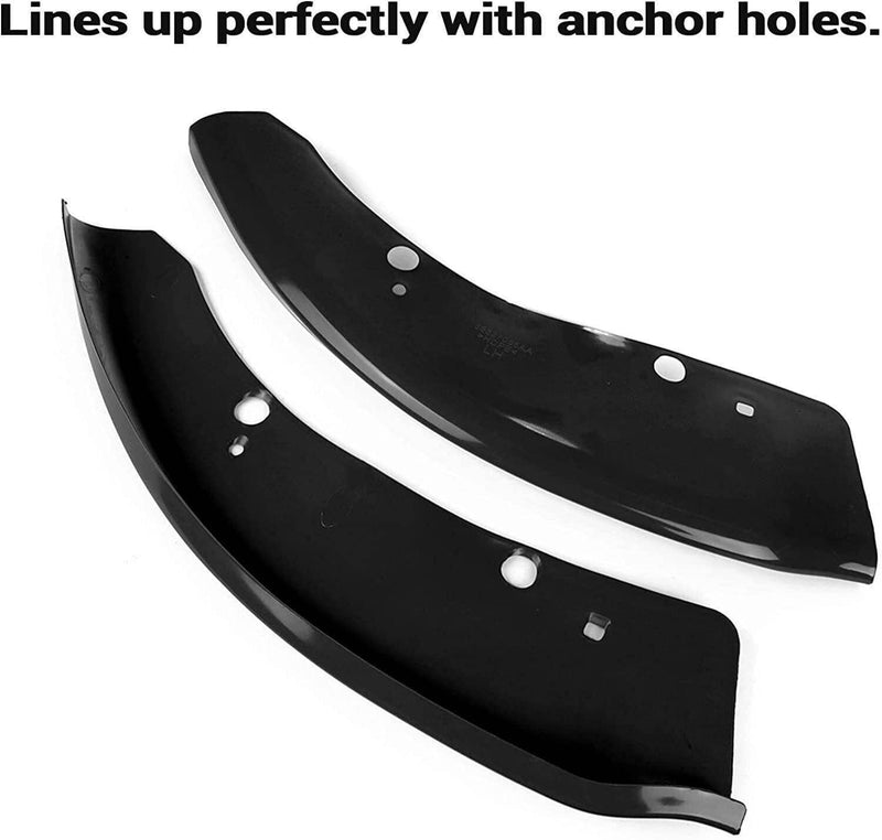 Front Bumper Lip Splitter Trim Cover for Dodge Charger SRT Scat 2015-2021 Black