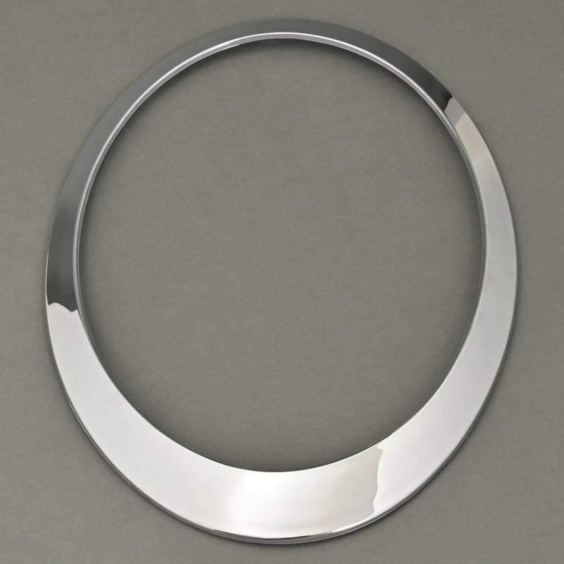 DURAFORCE Left Side Headlight Bezel Trim Ring ABS Chrome for Mini Cooper R55 R56 2007-2015