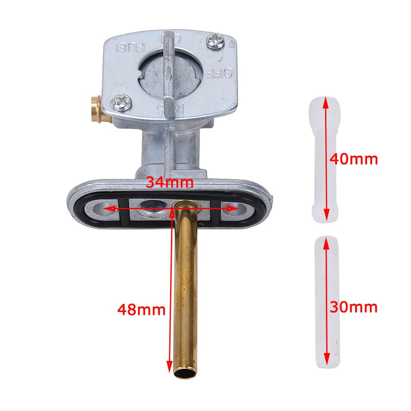 Fuel Petcock Valve Switch for Kawasaki Bayou 300 KLF300 Yamaha YFM Suzuki LTZ