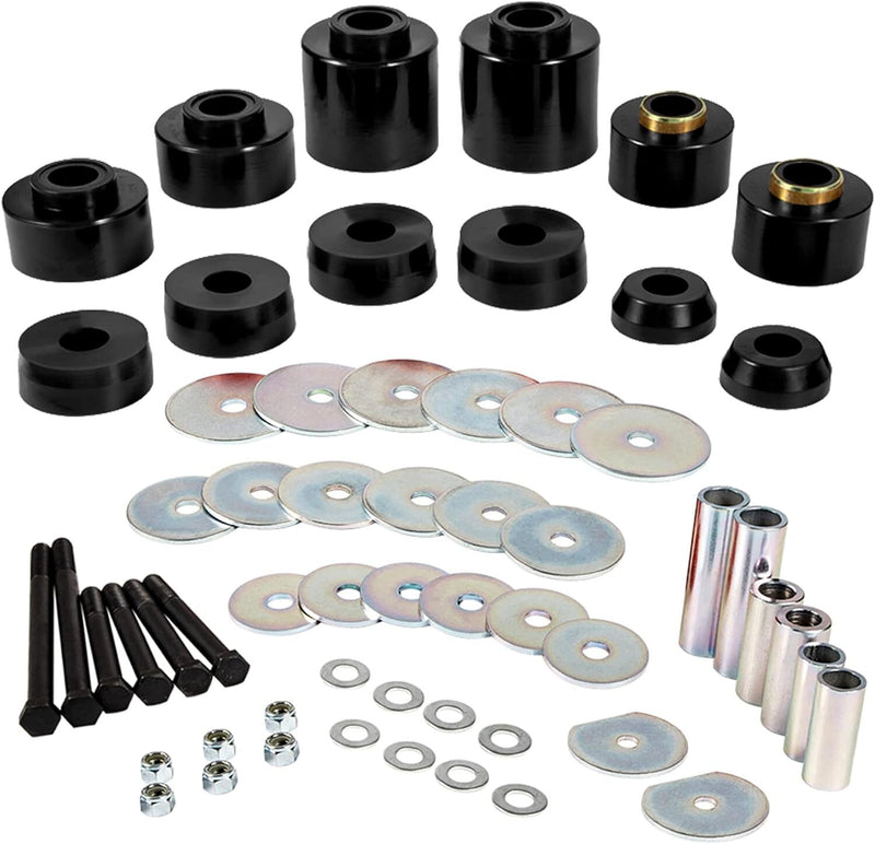 4.4123R Body Mount Bushing Set Kit for Ford F150 F250 F350 2WD 4WD 1980-1998