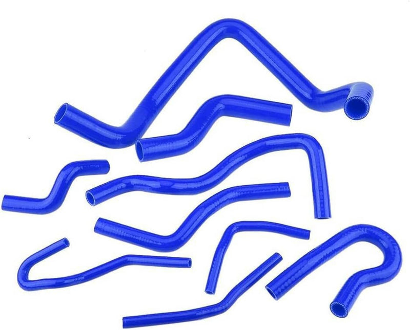 Silicone Radiator Hose Kit for 1992-2000 Honda Civic D15 D16 SOHC EG EK Blue